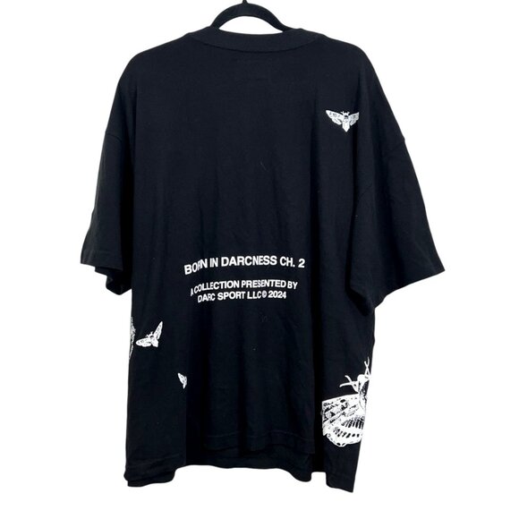 Darc Sport x BATMAN Bane Side by Side Series Premium Tee Black XL New - Picture 4 of 4